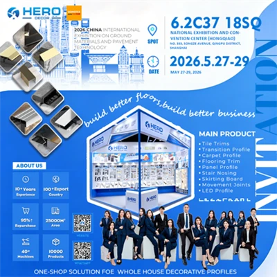 Glac páirt i Hero Metal ag DOMOTEX Asia 2026: One-Réiteach Stop Ag Booth 6.2C37